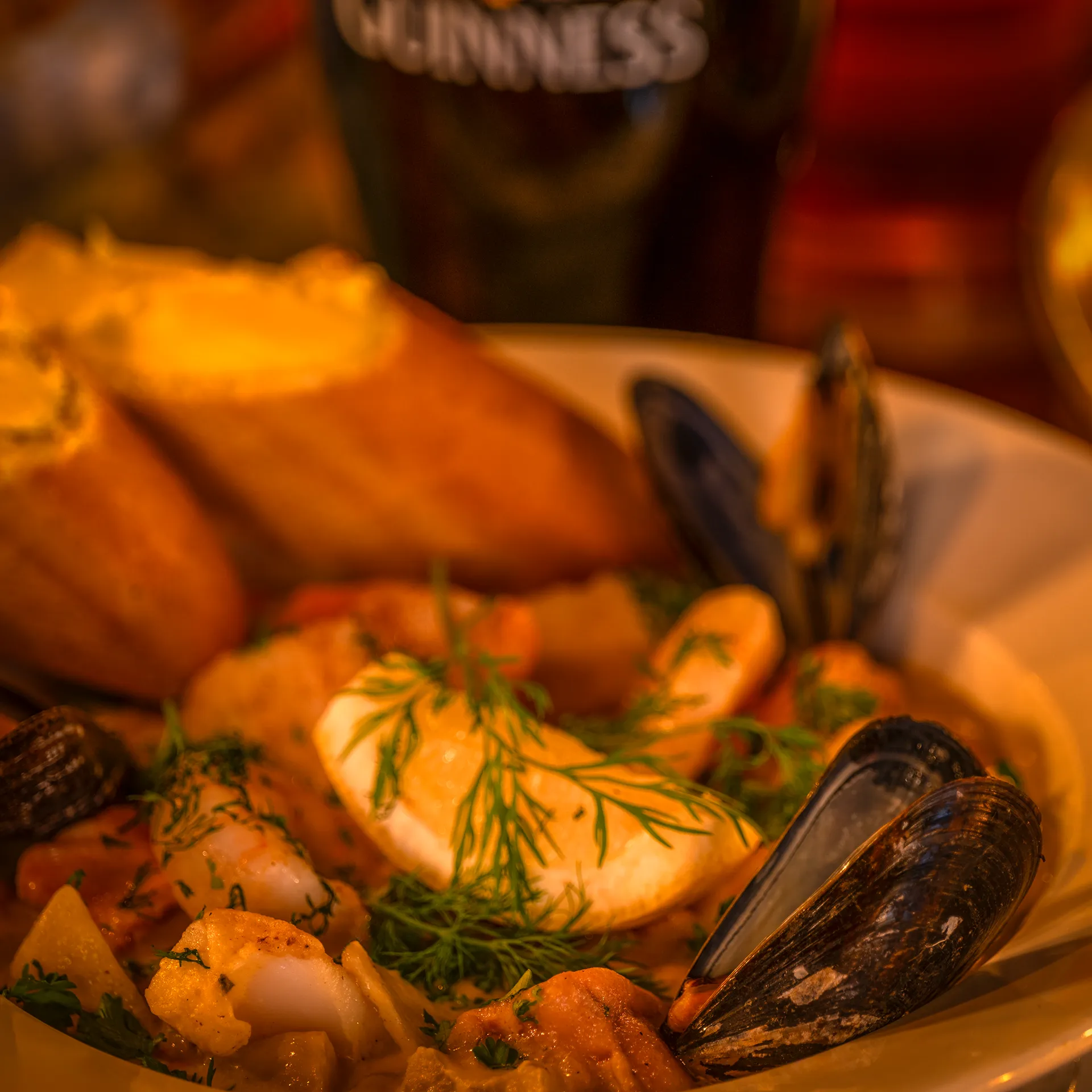 Seafood Chowder at O'Neill's Irish Pub & Restaurant.